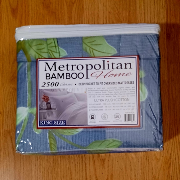 BAMBOO Bedding Metropolitan Bamboo 4pc King Size Sheet Set Poshmark